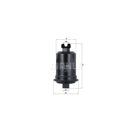 MAHLE ORIGINAL KL 128 Fuel filter In-Line Filter