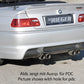 Rieger 00050250 BMW 3 Series E46 Rear Bumper