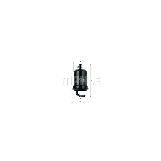 MAHLE ORIGINAL KL 121 Fuel filter In-Line Filter