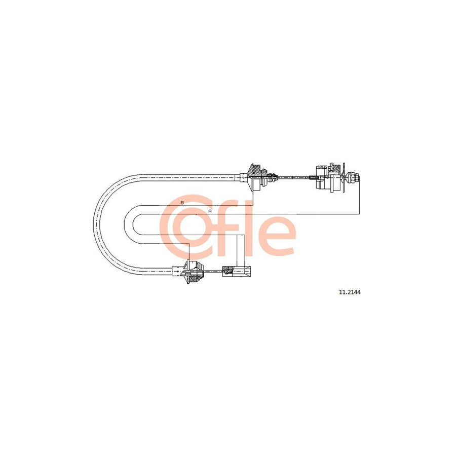 COFLE 11.093 Throttle Cable | Duco Car Parts UK Car Parts