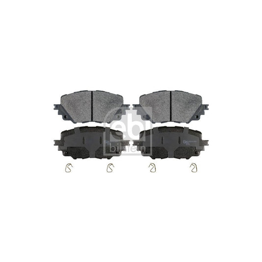 Febi Bilstein 170663 Brake Pad Set Front Axle With Staples