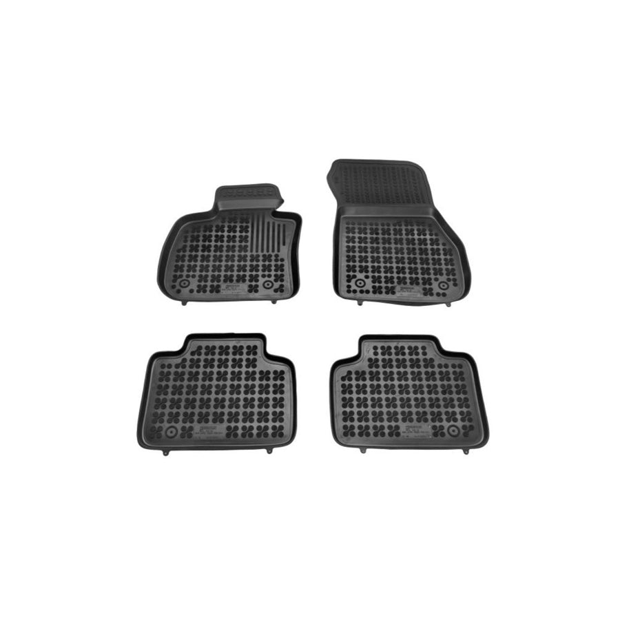 REZAW PLAST 200721 Floor mat set for BMW 2 Active Tourer (F45) Elastomer, Front and Rear, Black