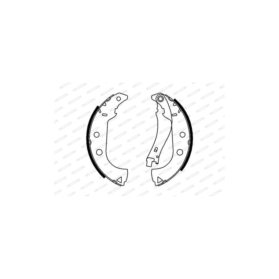 FERODO PREMIER FSB675 Brake Shoe Set