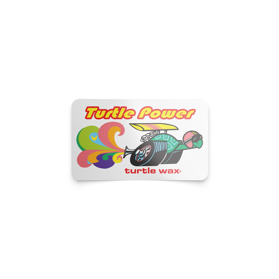 Turtle Wax Racing Turtle Sticker