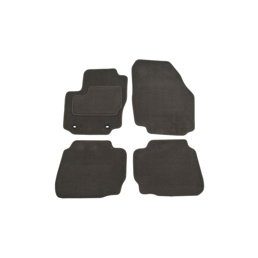 MAMMOOTH A041 FOR250 PRM 02 Floor mat set for FORD MONDEO Textile, Front and Rear, Quantity: 4, Grey