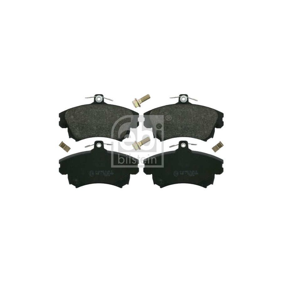 Febi Bilstein 16214 Brake Pad Set Front Axle With Acoustic Wear Warning With Attachment Material