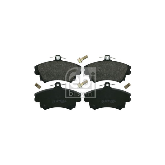 Febi Bilstein 16214 Brake Pad Set Front Axle With Acoustic Wear Warning With Attachment Material