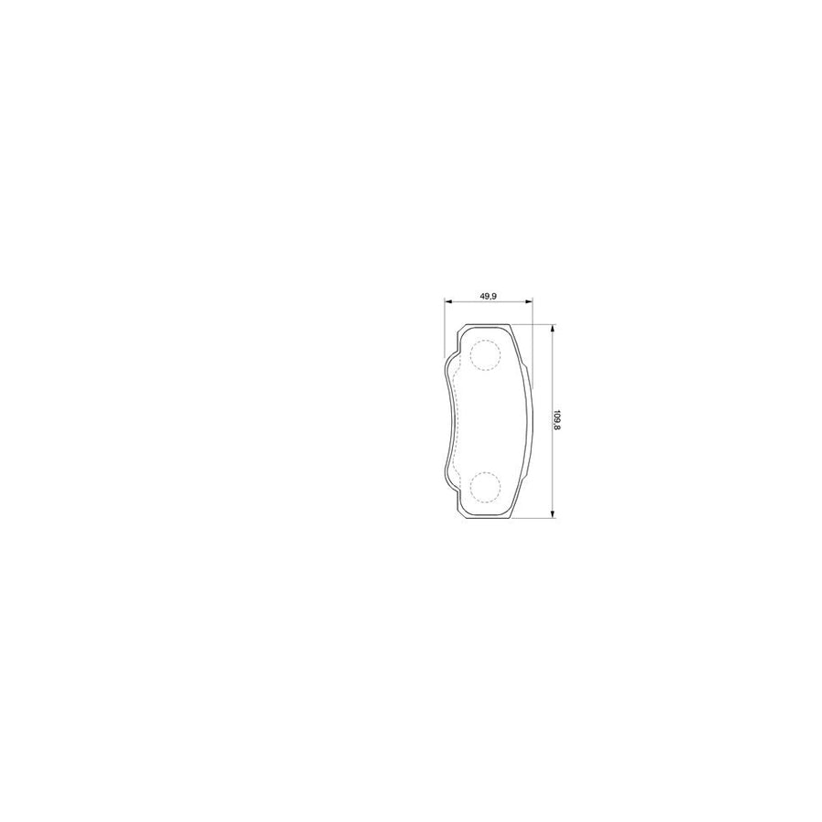 Bosch 0986424704 Brake Pad Set With Mounting Manual BP417