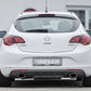 Rieger 00099272 Opel Astra J Rear Diffuser for Sport Tailpipe Left & Right - Carbon-Look