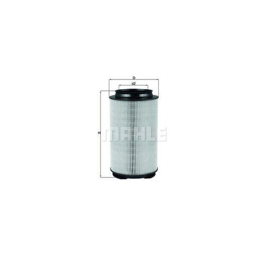 MAHLE ORIGINAL LX 1628 Air Filter Filter Insert
