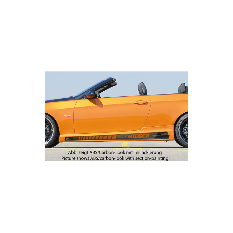 Rieger BMW E92 E93 Sideskirt (Inc. 330i, 335i & M3)