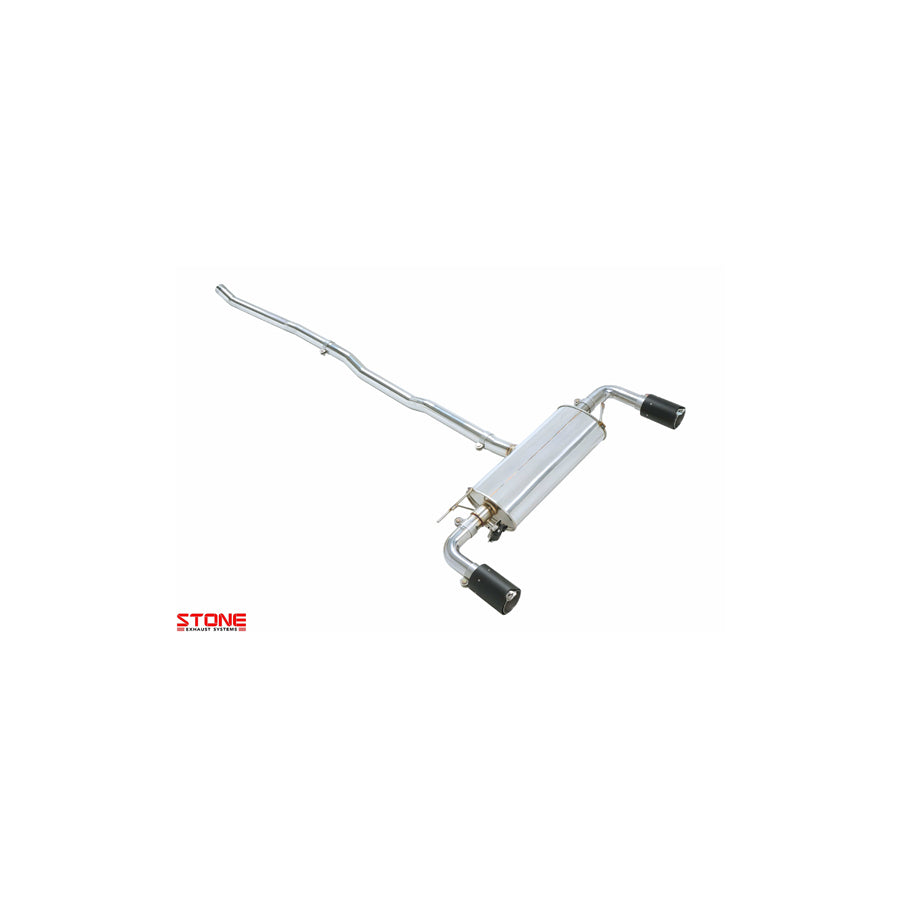 Stone Exhaust MINI B48 B48E F54 F60 Countryman Cooper S Cat-Back Valvetronic Exhaust System