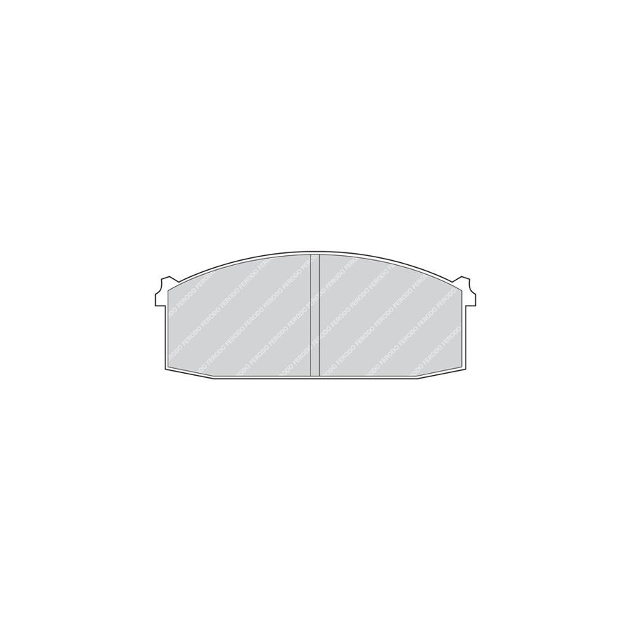 Ferodo Fsl222 Brake Pad Set Fuse Technology Not Prepared For Wear Indicator