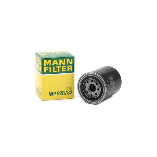 MANN-FILTER WP 928/82 Oil Filter Spin-on Filter, with one anti-return valve