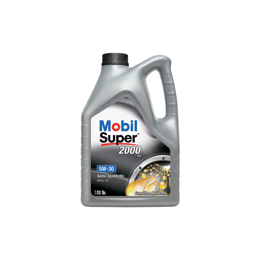 Mobil Super 2000 X1 Engine Oil - 5W-30 - 5Ltr