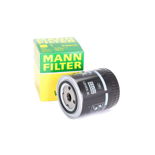 MANN-FILTER W 930/21 Oil Filter Spin-on Filter, with one anti-return valve