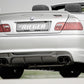 Rieger 00050248 BMW 3 Series E46 Rear Bumper