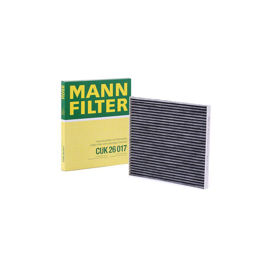 MANN-FILTER CUK 26 017 Pollen filter Activated Carbon Filter