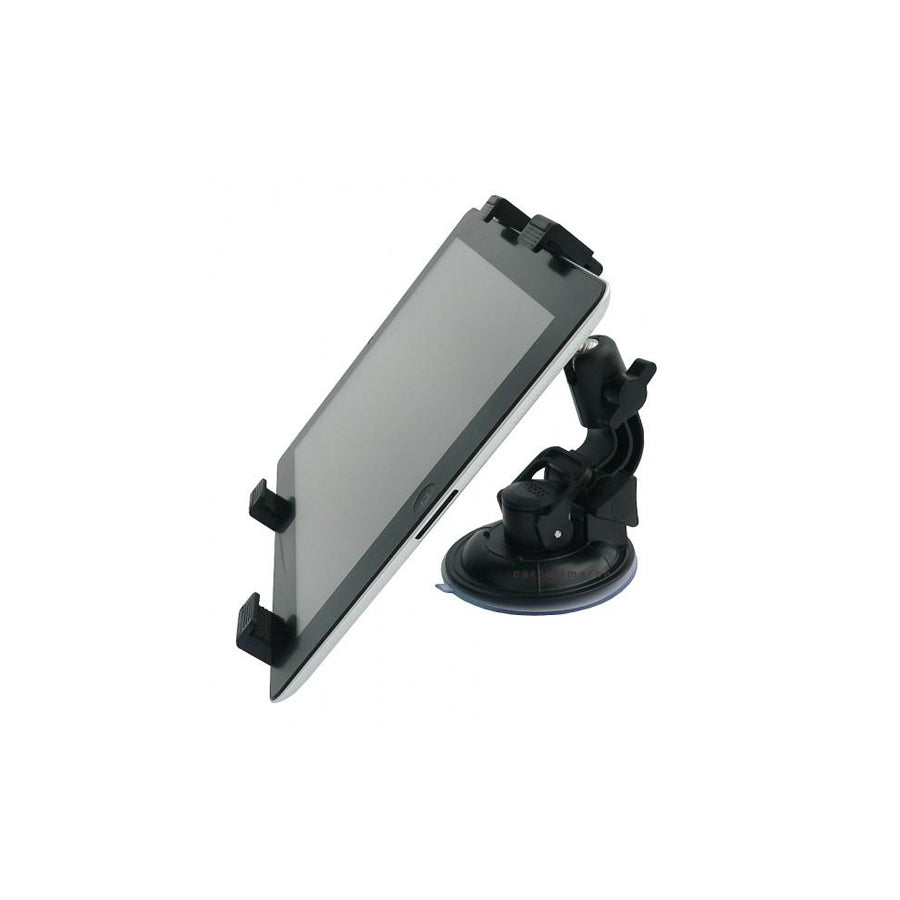 CARCOMMERCE 61281 Car phone holder flexible arm, with ball joint, windscreen, iPad, universal