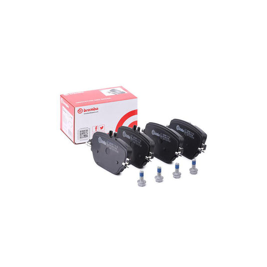 Brembo P 50 138 Brake Pad Set Prepared For Wear Indicator With Brake Caliper Screws