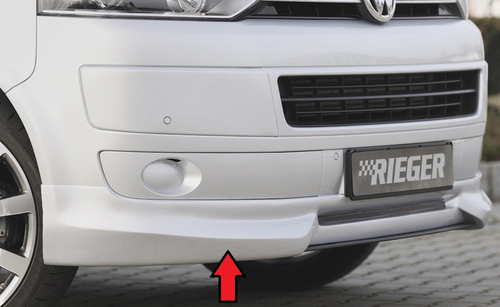 Rieger 00059255 VW T5 Front Splitter