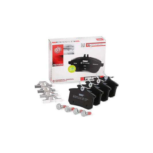 Ferodo Premier Eco Friction Fdb4260 Brake Pad Set Not Prepared For Wear Indicator With Accessories