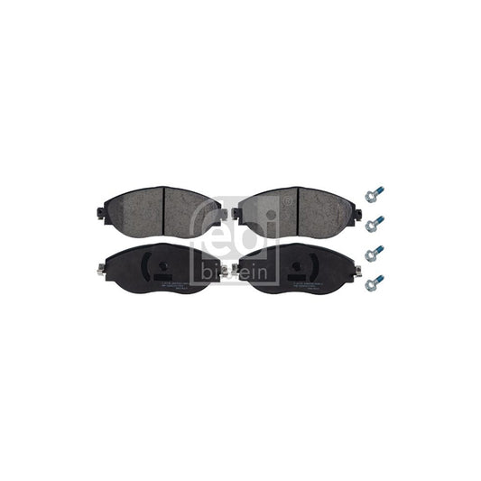 Febi Bilstein 116243 Brake Pad Set Front Axle With Bolts Screws