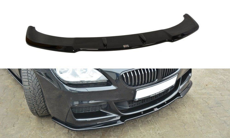 Maxton Design BM-6-06-GC-M-PACK-FD1T Front Splitter BMW Series 6 Gran CoupÃ© M-Pack F06 | Duco Car Parts UK Car Parts