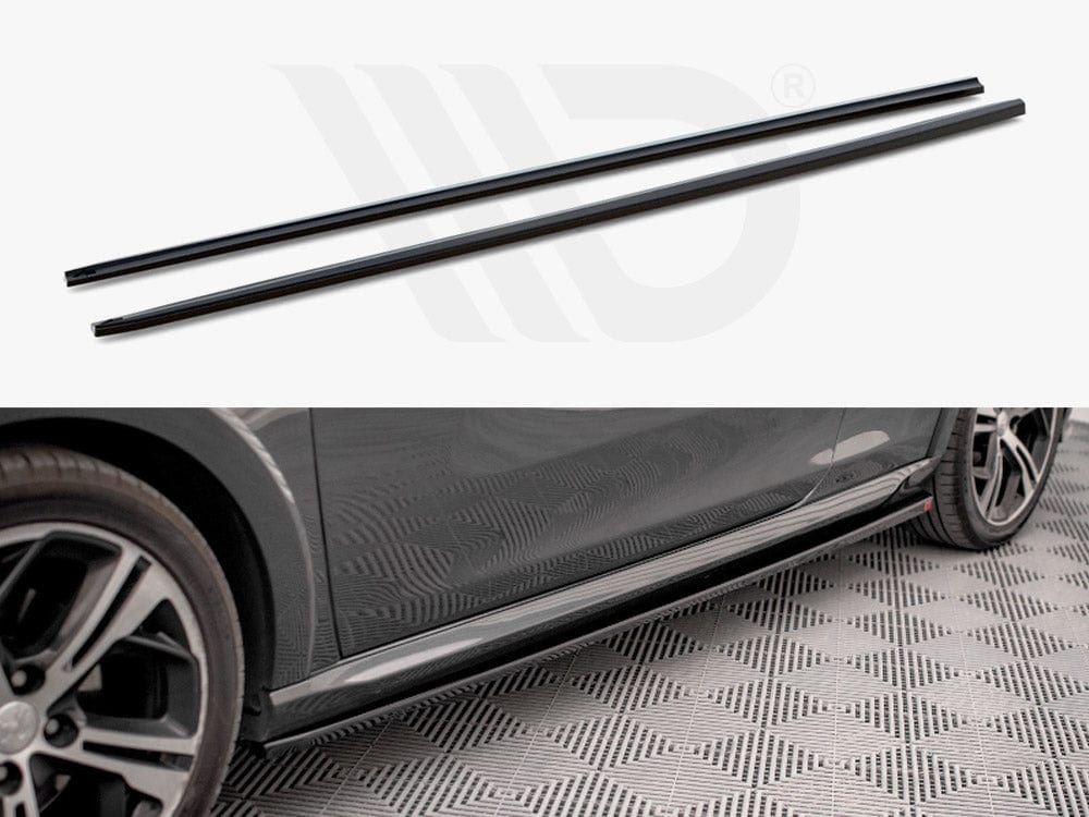 Maxton Design PE-208-1-GTI-SD1T Side Skirts Diffusers Peugeot 208 GTI MK1 | Duco Car Parts UK Car Parts
