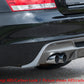 Rieger 00088025 BMW 1 Series E82 E88 Rear Diffuser for Twin Tailpipe Left & Right - Glossy Black
