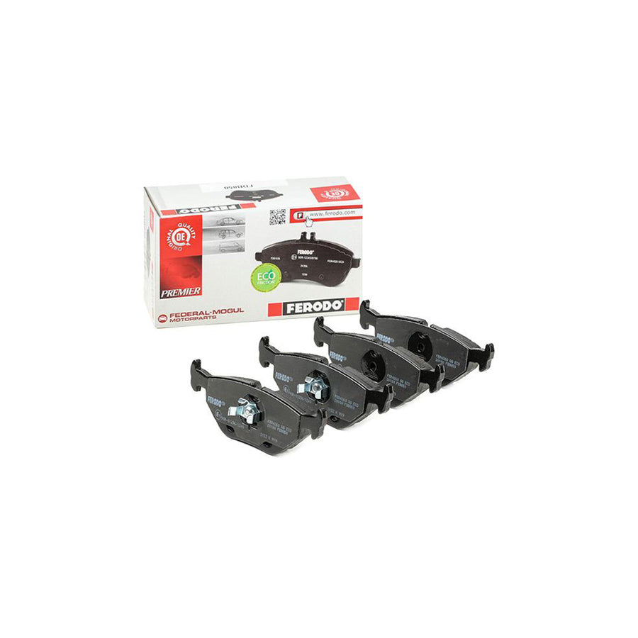Ferodo Premier Eco Friction Fdb850 Brake Pad Set Prepared For Wear Indicator With Piston Clip Without Accessories
