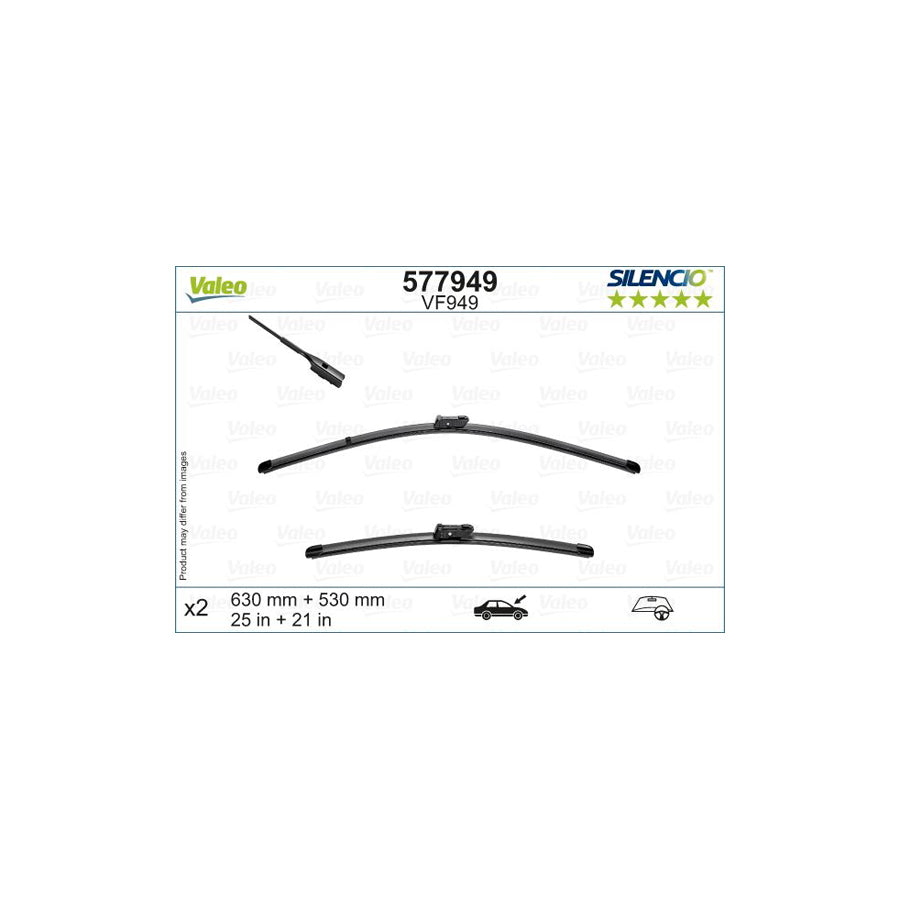 Valeo 577949 Wiper Blade For Skoda Kodiaq (Ns7) | Duco Car Parts UK Car Parts