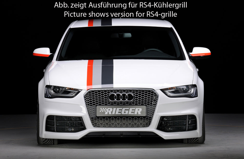 Rieger 00055542 Audi B8 B81 A4 Front Bumper