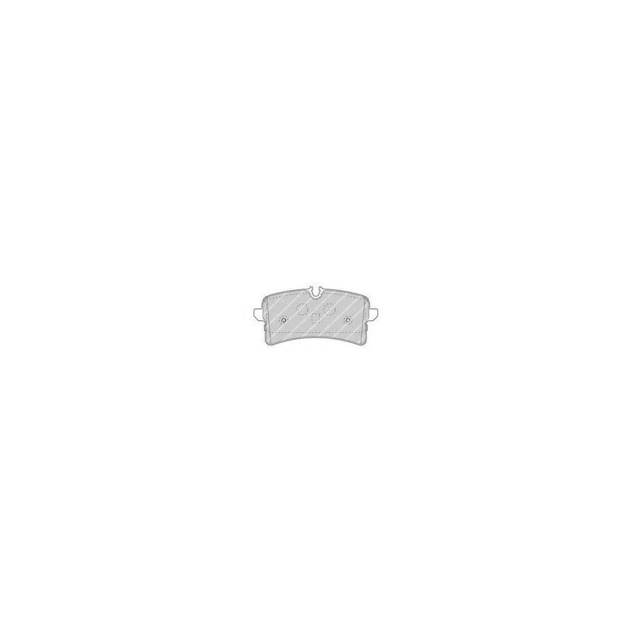 Ferodo Fdb4465 Brake Pad Set Rear Axle