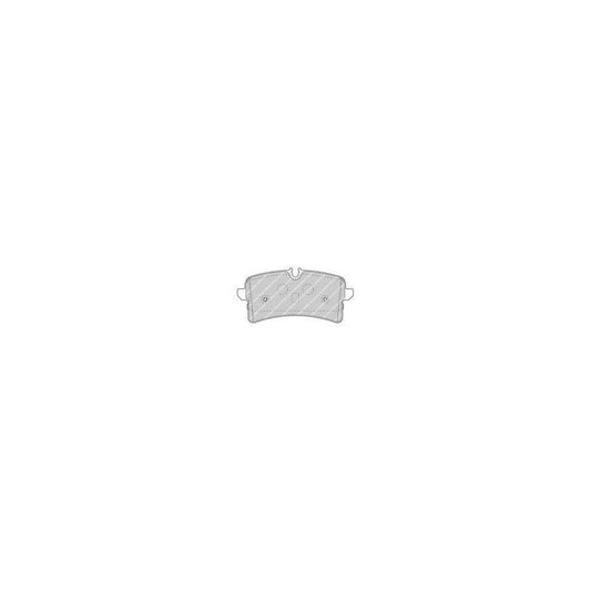 Ferodo Fdb4465 Brake Pad Set Rear Axle