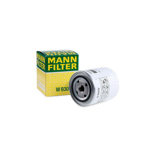 MANN-FILTER W 930/20 Oil Filter Spin-on Filter, with one anti-return valve
