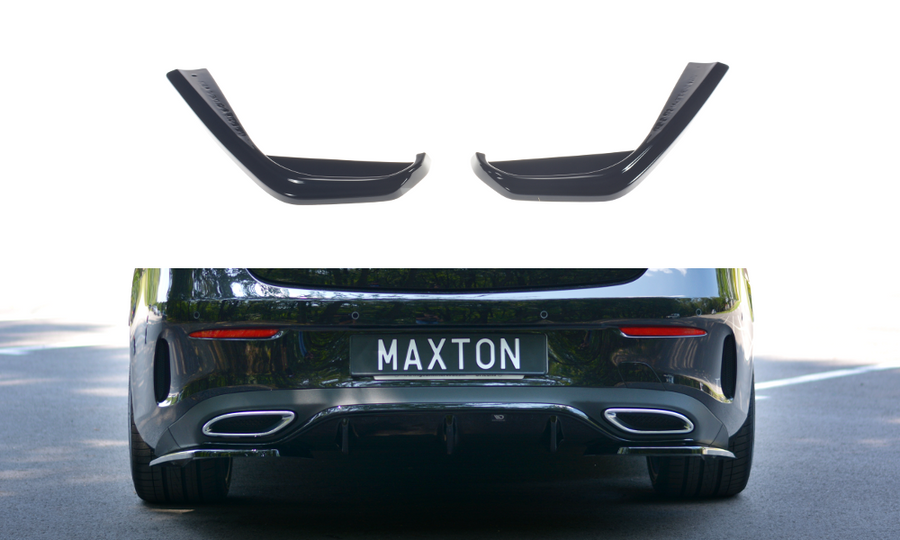 Maxton Design ME-E-213-AMGLINE-C-RSD1T Rear Side Splitters Mercedes Benz E-Class W213 AMG-Line Coupe (C238) | Duco Car Parts UK Car Parts