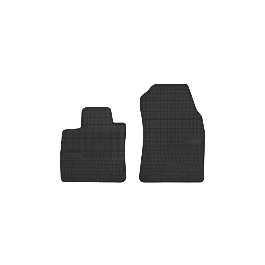 FROGUM Tailored 542605 Floor mat set for FORD Transit Courier Van Elastomer, Front, Quantity: 2, Black, (LHD)