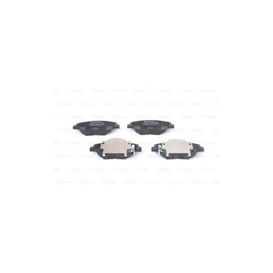 Bosch 0986494755 Brake Pad Set With Acoustic Wear Warning With Anti Squeak Plate BP1929