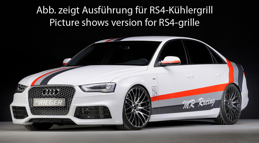 Rieger 00055542 Audi B8 B81 A4 Front Bumper