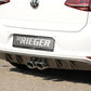 Rieger 00099276 VW Mk7 Golf Rear Diffuser