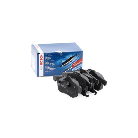 Bosch 0986424707 Brake Pad Set With Acoustic Wear Warning With Anti Squeak Plate With Mounting Manual With Piston Clip BP420