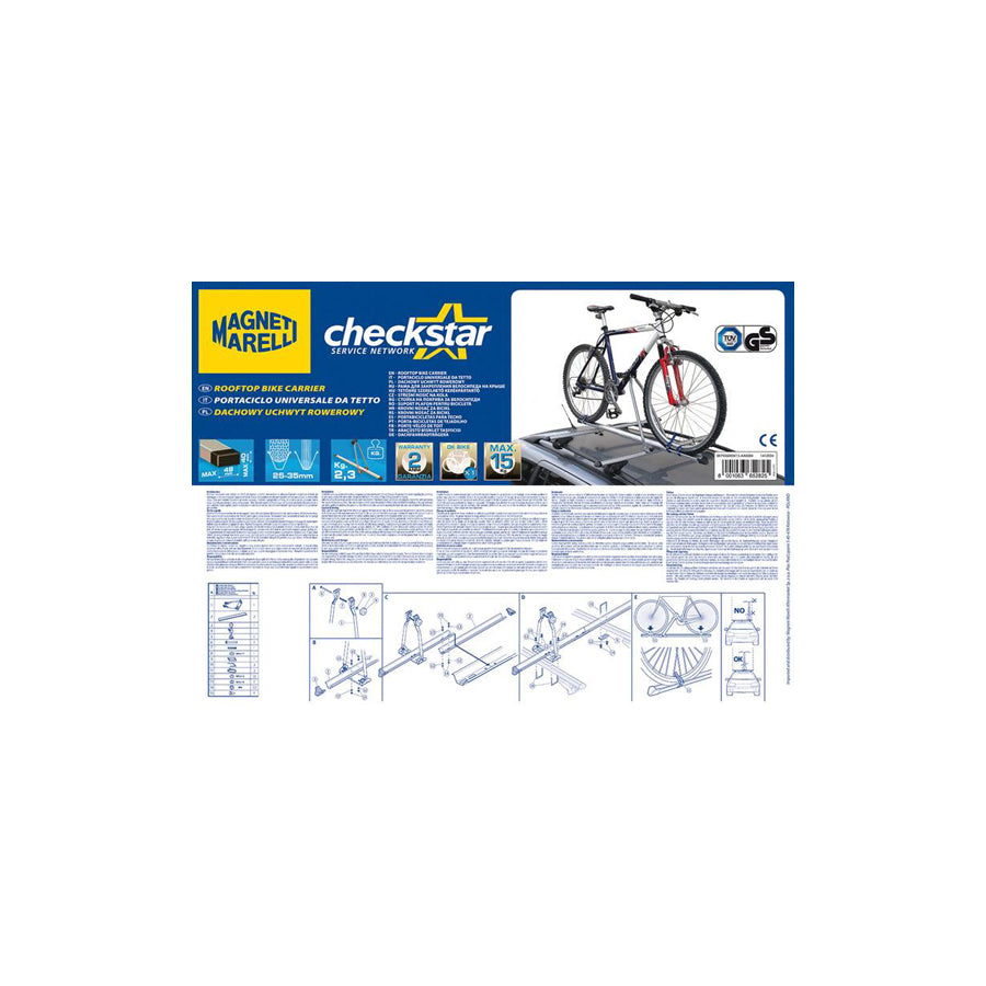 MAGNETI MARELLI 007936000415 Roof bike rack