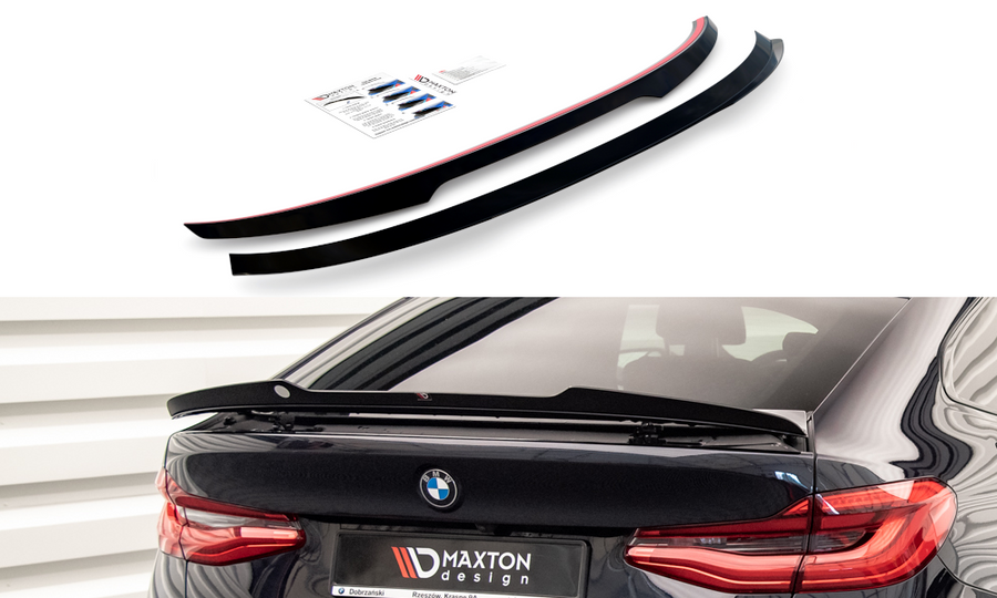 Maxton Design BM-6-32-GT-MPACK-CAP1T Spoiler Cap BMW Series 6 GT G32 M-Pack | Duco Car Parts UK Car Parts