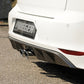 Rieger 00099276 VW Mk7 Golf Rear Diffuser for Twin Tailpipe Centre - Carbon-Look