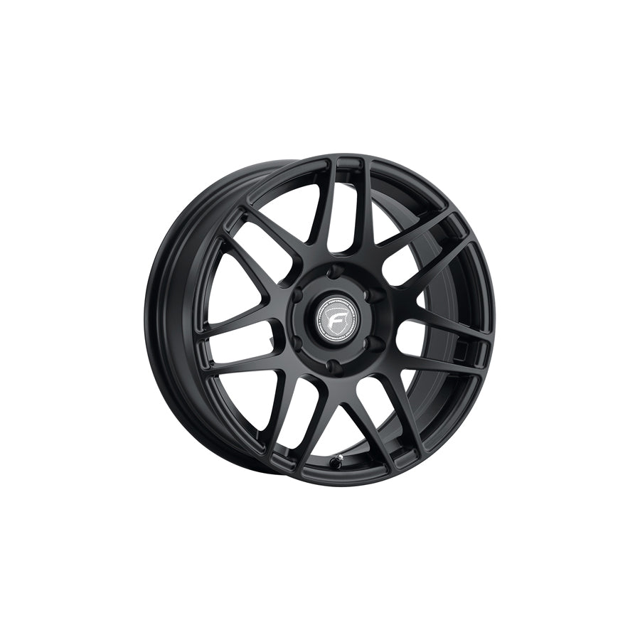 Forgestar F1727C097N12 17x5 F14 Drag Semi Concave 6x115 ET-12 BS2.5 Satin Black Drag Racing Wheel