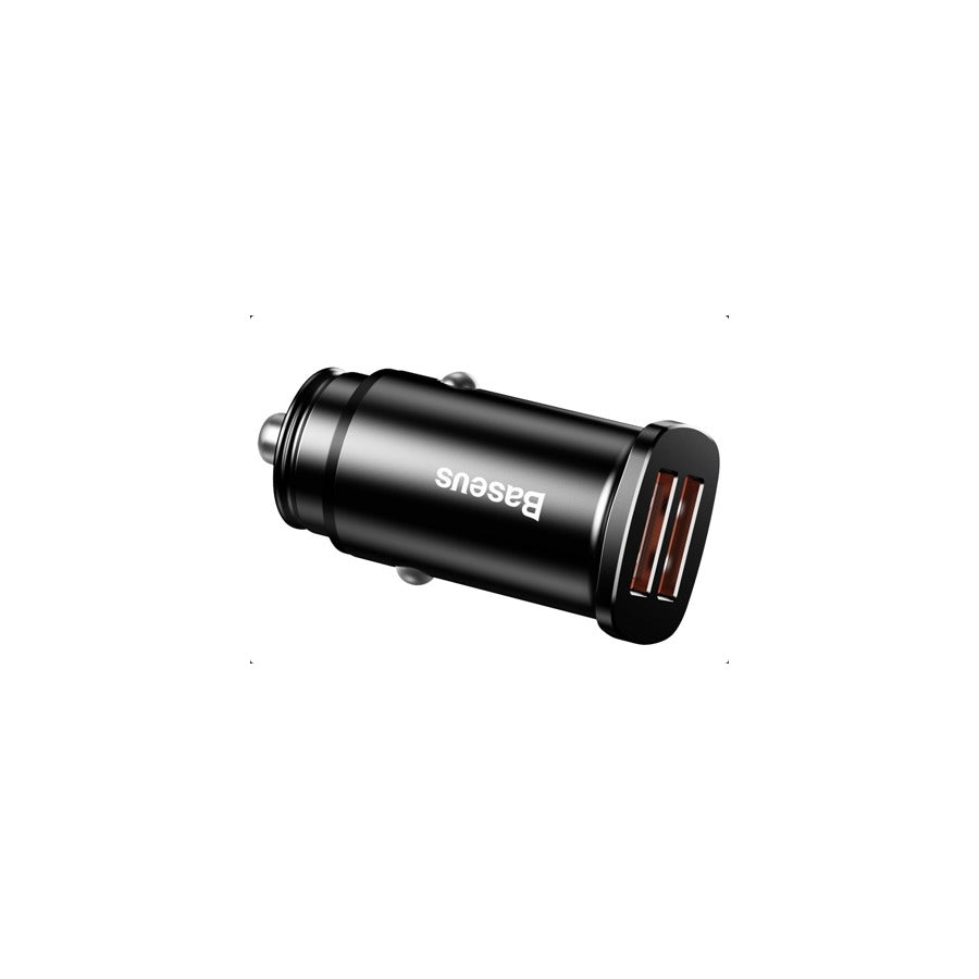 Baseus CCALL-DS01 In-car charger QC 3.0, Number of inlets/outlets: 2, Black