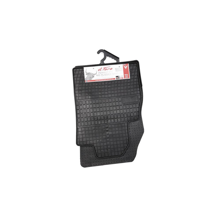 FROGUM Tailored 0691 Floor mat set Elastomer, Front and Rear, Quantity: 4, Black, (LHD)