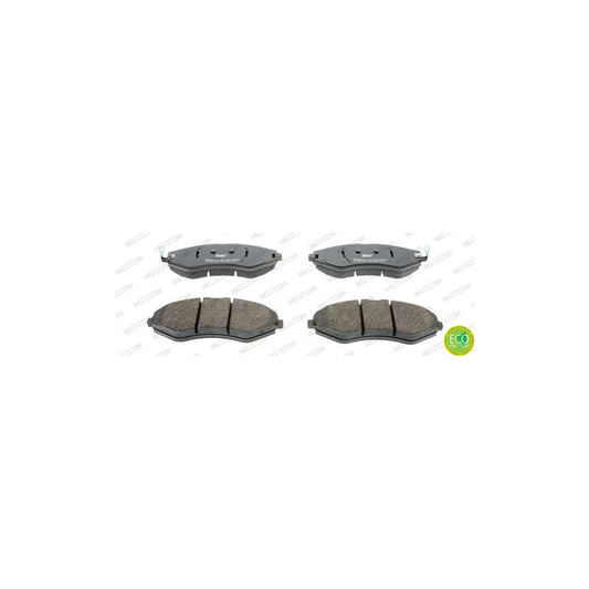 Ferodo Premier Eco Friction Fdb1905 Brake Pad Set With Acoustic Wear Warning Without Accessories