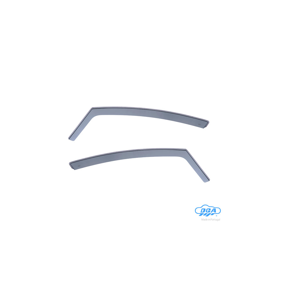 DGA 19031 Wind deflectors for PEUGEOT 3008 I (0U_) Arrow direction, Front, inner